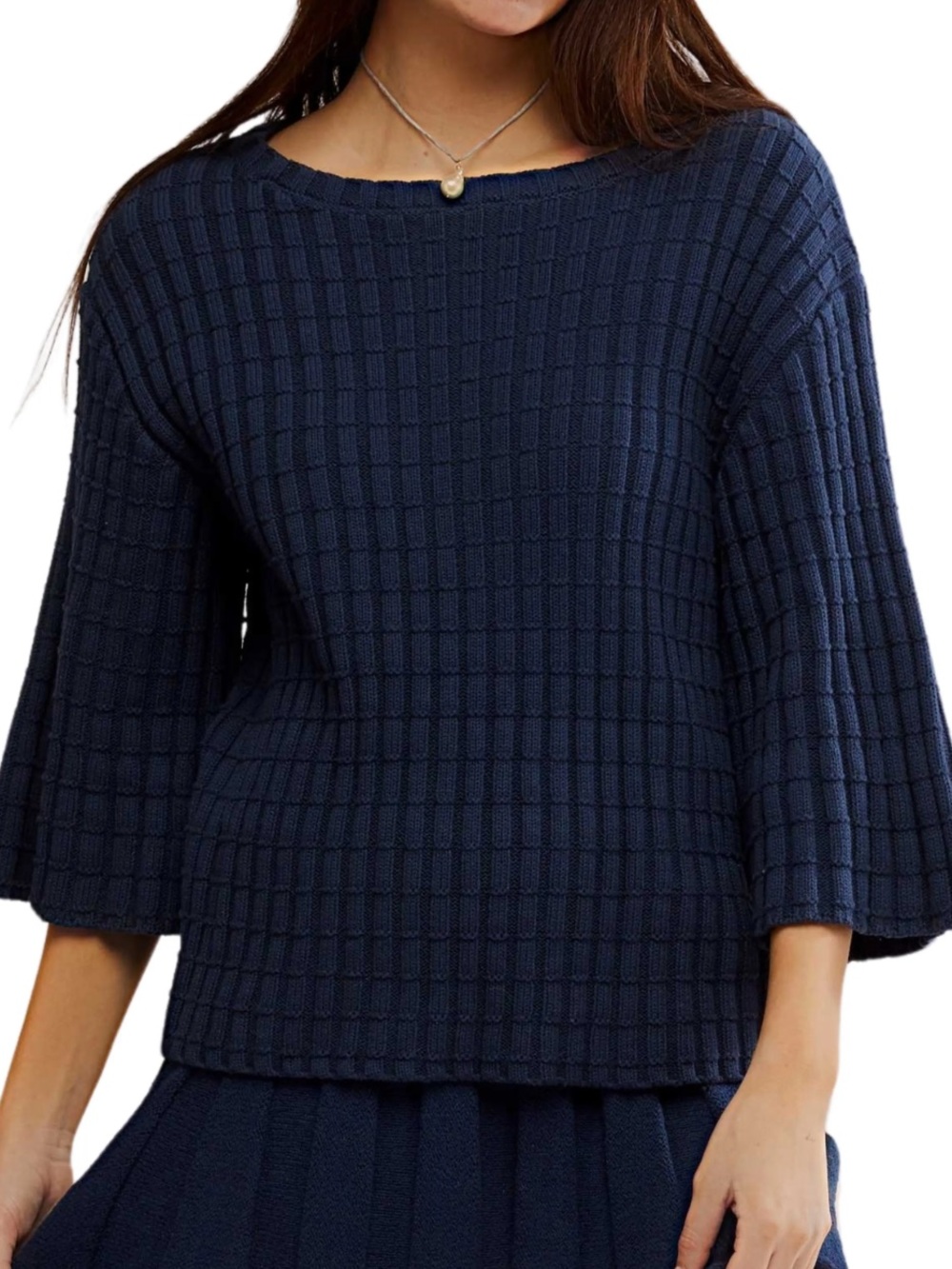 New Free People Free-est Kenzie Sweater Top